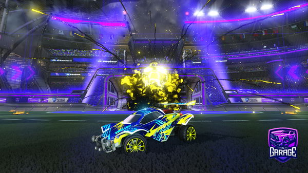 A Rocket League car design from Hype-Master-Kevin