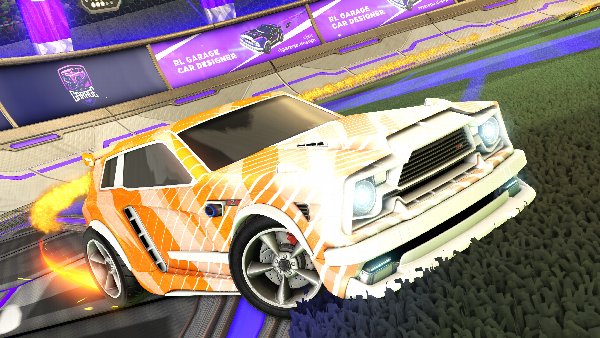 A Rocket League car design from XDIOIDX