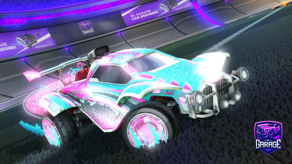 A Rocket League car design from Mertzy_69