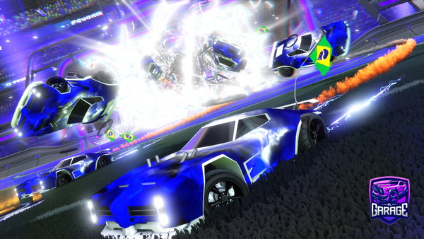 A Rocket League car design from Riquezz11