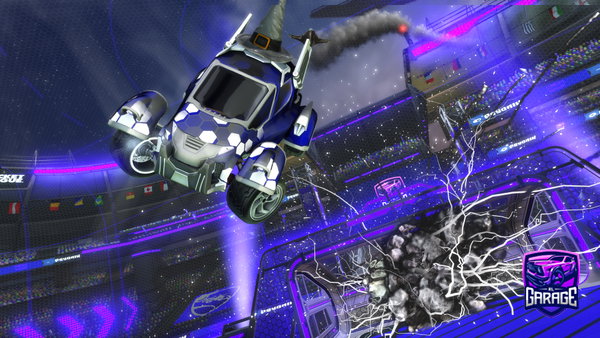 A Rocket League car design from PROCJDJ2009