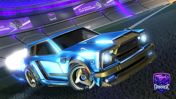 A Rocket League car design from Lightninstriker_