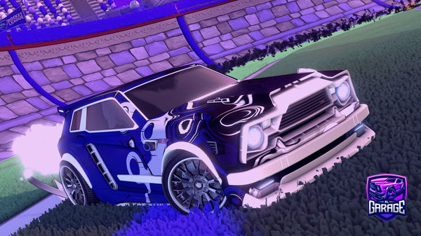 A Rocket League car design from BillyRobbo