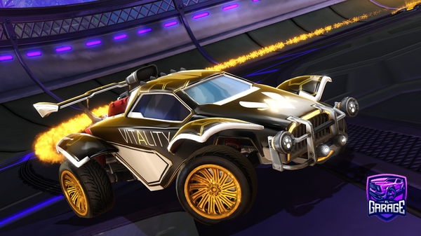 A Rocket League car design from Pulse_Volta