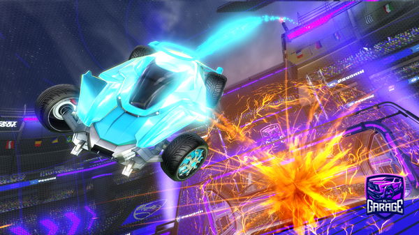 A Rocket League car design from JamalWalter