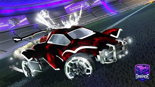 A Rocket League car design from MageSpace