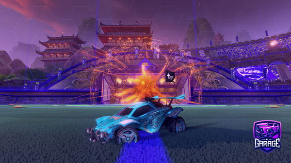 A Rocket League car design from CrazyRedTail