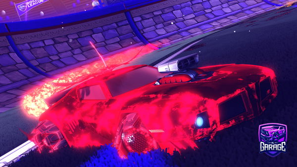 A Rocket League car design from VolcanicMan12