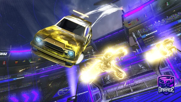 A Rocket League car design from arkhphil