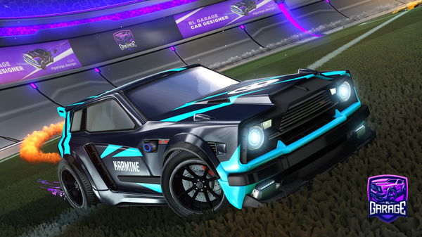 A Rocket League car design from Noiseux43