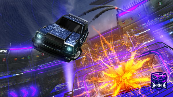 A Rocket League car design from XoTaka