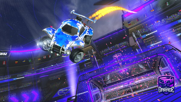 A Rocket League car design from darkfuseto