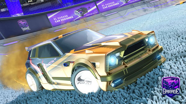 A Rocket League car design from MrTurtle11481