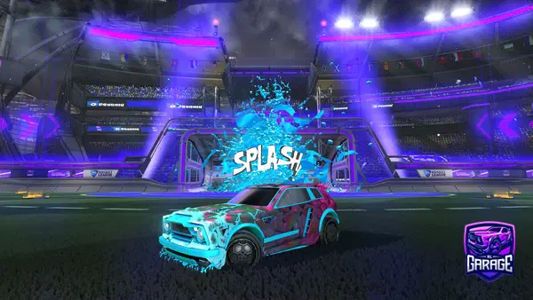A Rocket League car design from Elinnnnnn