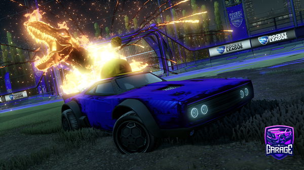 A Rocket League car design from ziyad11x