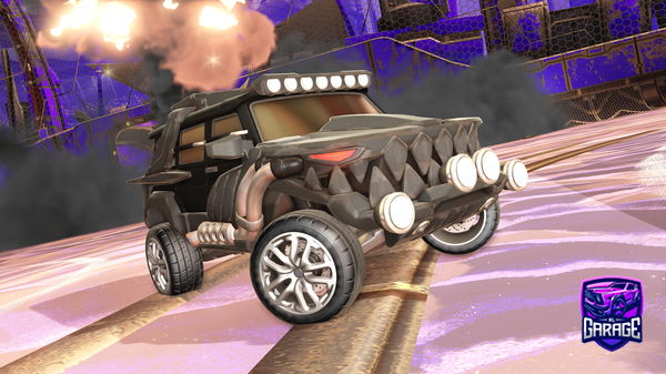 A Rocket League car design from Capybara_RL