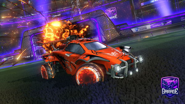 A Rocket League car design from ryanbrubaker