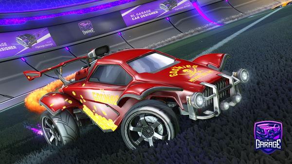 A Rocket League car design from Sleeq