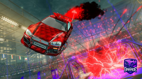 A Rocket League car design from SVA13