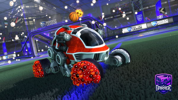 A Rocket League car design from paburo