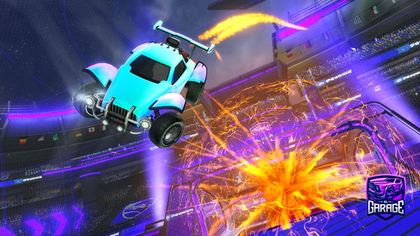 A Rocket League car design from Tygo1205