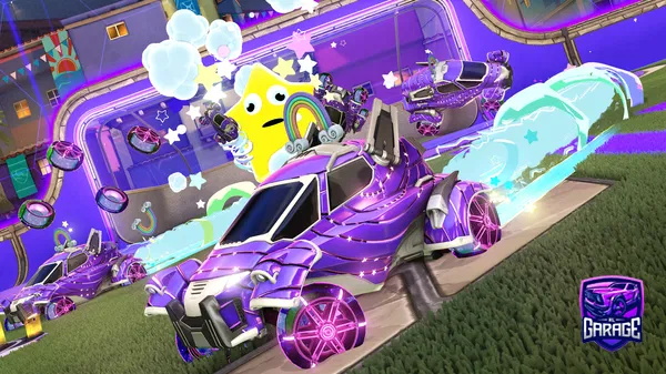 A Rocket League car design from illation