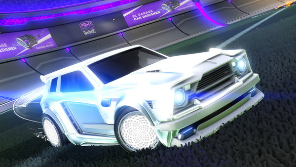 A Rocket League car design from Minuano