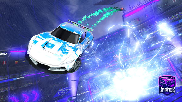 A Rocket League car design from SocketLeague