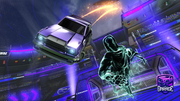 A Rocket League car design from Gamerlesss101