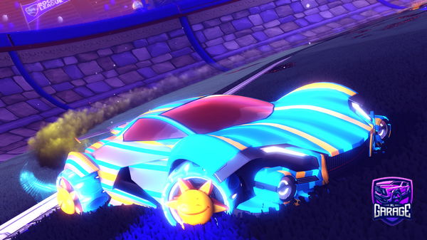 A Rocket League car design from luna_tic1417