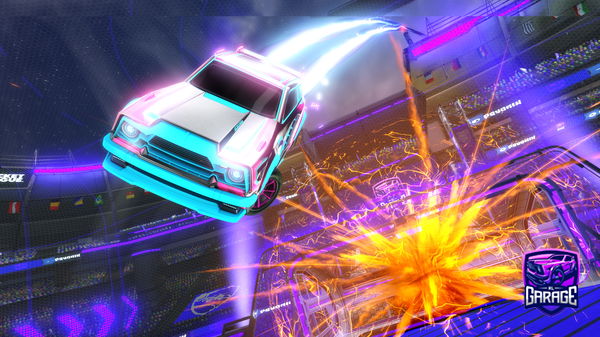 A Rocket League car design from lordgravy