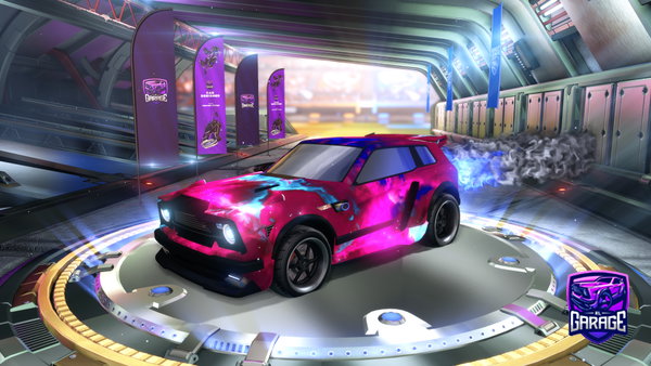 A Rocket League car design from Nikodoro