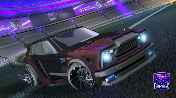 A Rocket League car design from Buddybaseball10