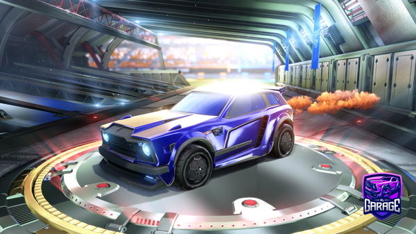 A Rocket League car design from Nifty2209