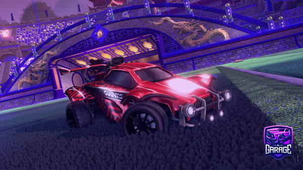 A Rocket League car design from noahokf094