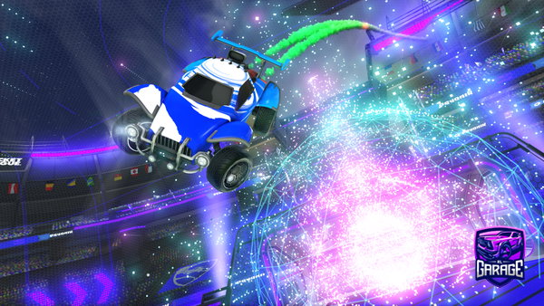 A Rocket League car design from elrey1234