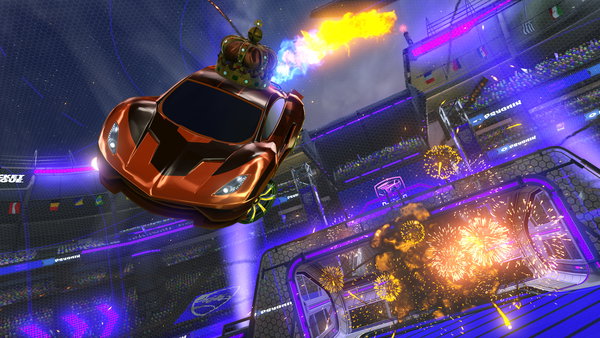 A Rocket League car design from Fishiey