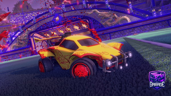 A Rocket League car design from lukeishappy_