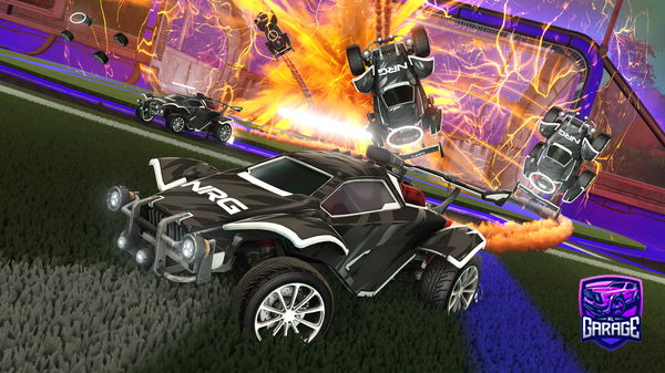 A Rocket League car design from andreamaxedit