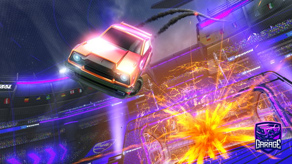 A Rocket League car design from Anblerinho11