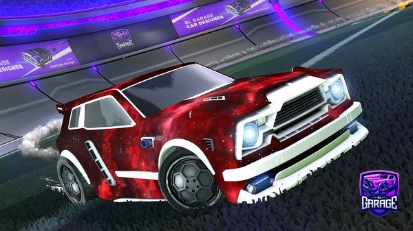A Rocket League car design from FlashYuxn