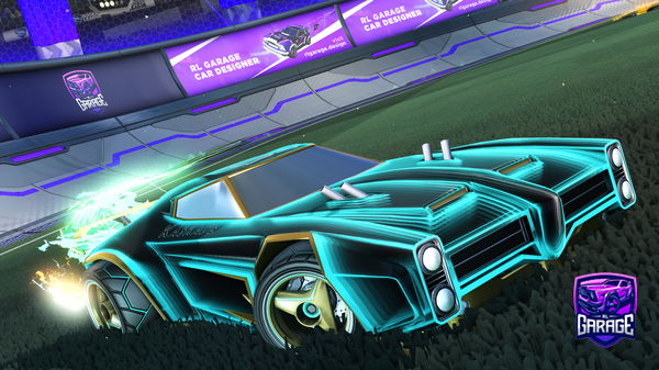 A Rocket League car design from vuulg