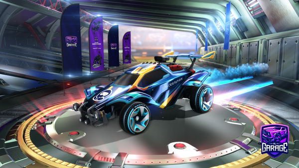 A Rocket League car design from JeoKami