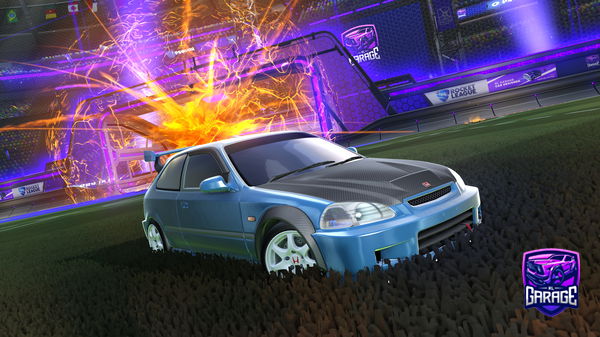 A Rocket League car design from tchap