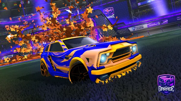 A Rocket League car design from Impxlsy