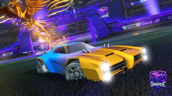 A Rocket League car design from Bot-The-Legend