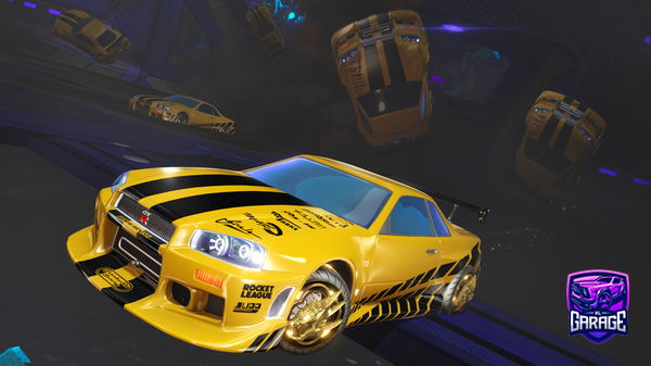 A Rocket League car design from Damphedgehog406