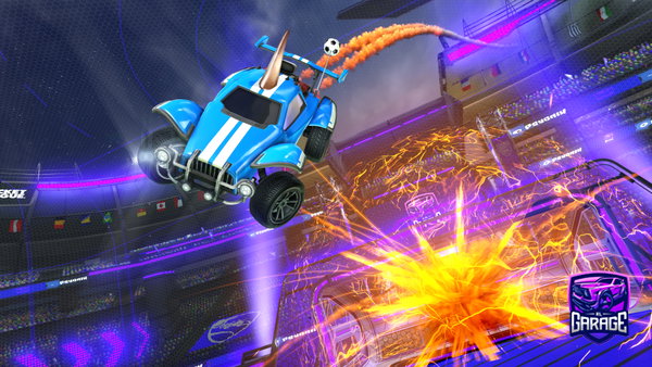 A Rocket League car design from Vi5