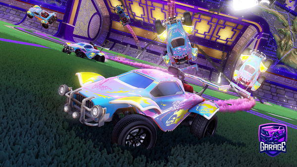 A Rocket League car design from Deathlore