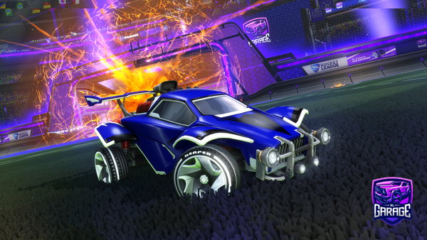 A Rocket League car design from ikderrick